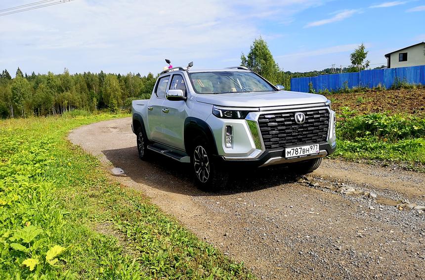 Грузовик, но премиальный: тест пикапа Changan Hunter Plus