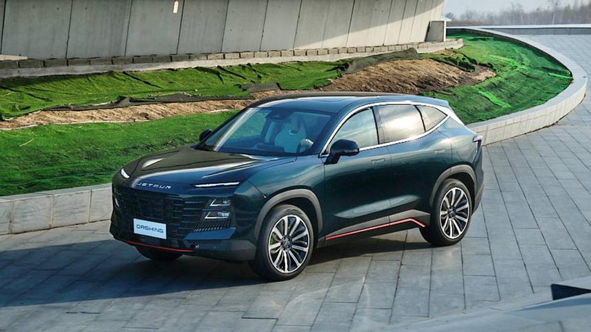 В России начались продажи новой версии Jetour Dashing