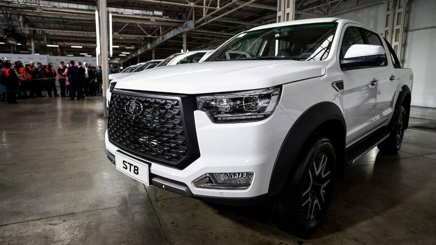 Объявлены цены и комплектации пикапов Sollers ST8