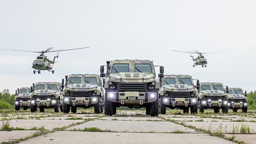 В российские броневики встроят фильтры «тосола»