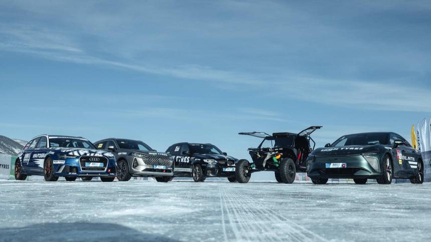 «Дни скорости Ikon Tyres на льду Байкала»: какие рекорды удалось поставить