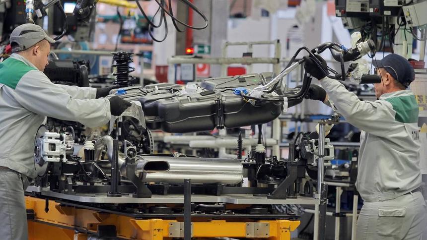 В Калуге производство машин выросло в 1,5 раза