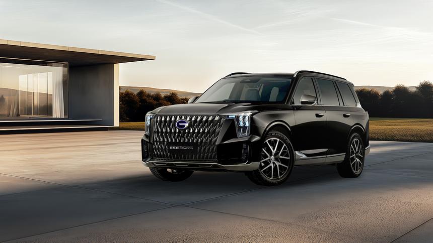 Объявлены цены на GAC GS8 Dragon для России