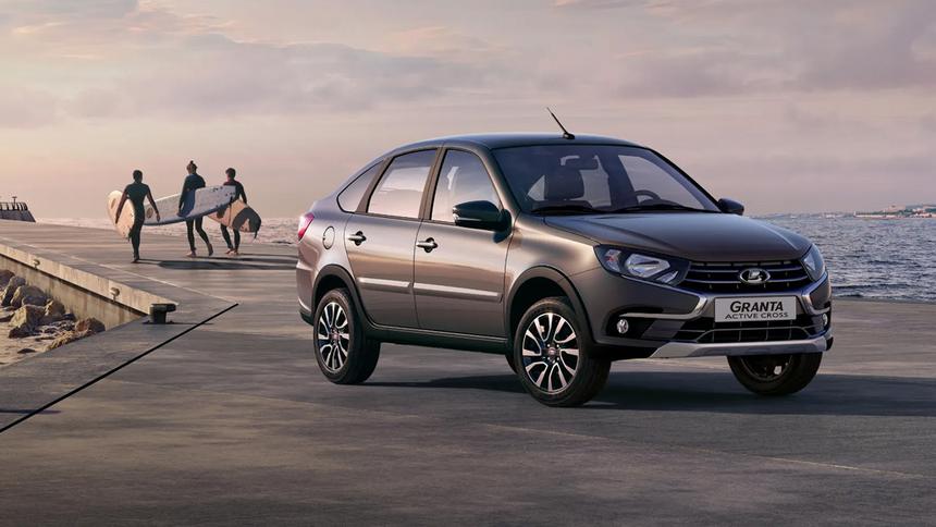 Новая Lada Granta Active Cross добралась до дилеров