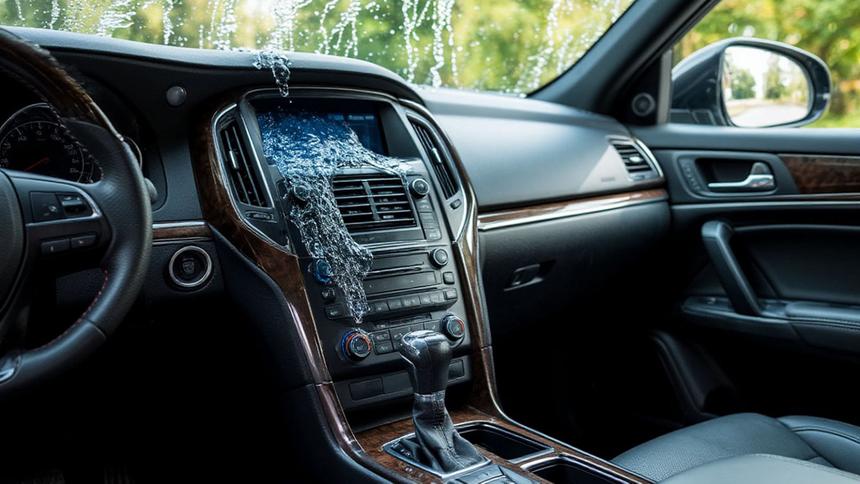 Лужа в салоне: где искать причину и почему стоит делать это оперативно