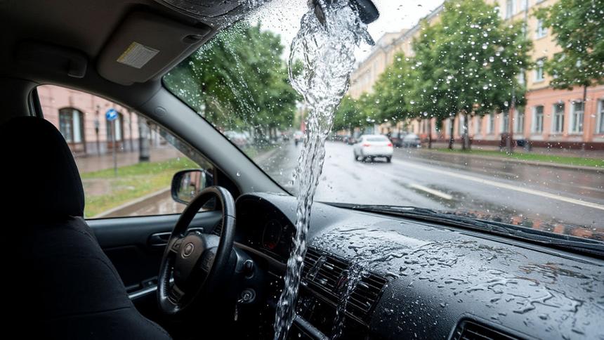 Лужа в салоне: где искать причину и почему стоит делать это оперативно