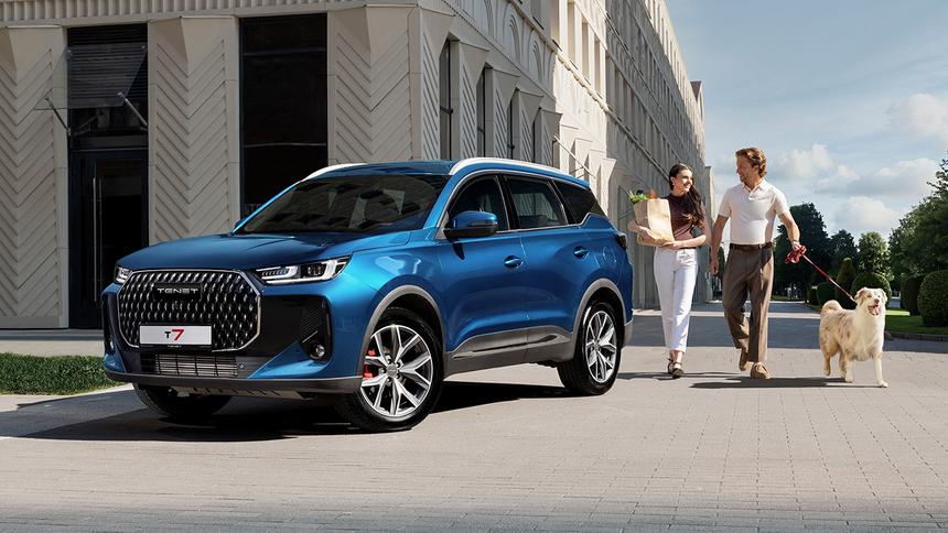 Новый российский кроссовер Tenet T7 будет стоить 2 680 000 рублей