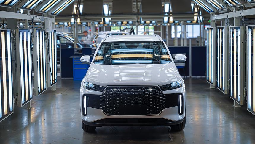 В Калуге началось производство компакт-кросса Tenet T4