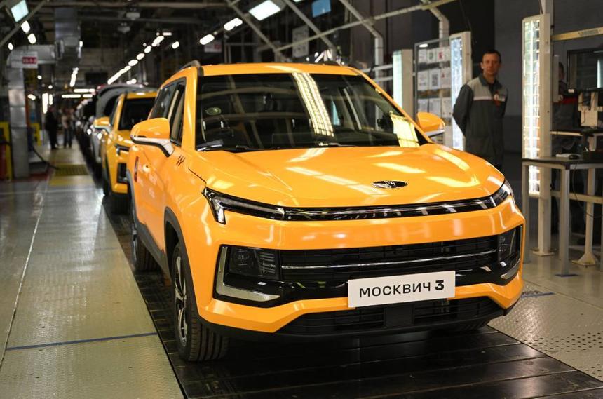 Электрокары BYD и «Москвич» оказалась одинаково популярны среди россиян