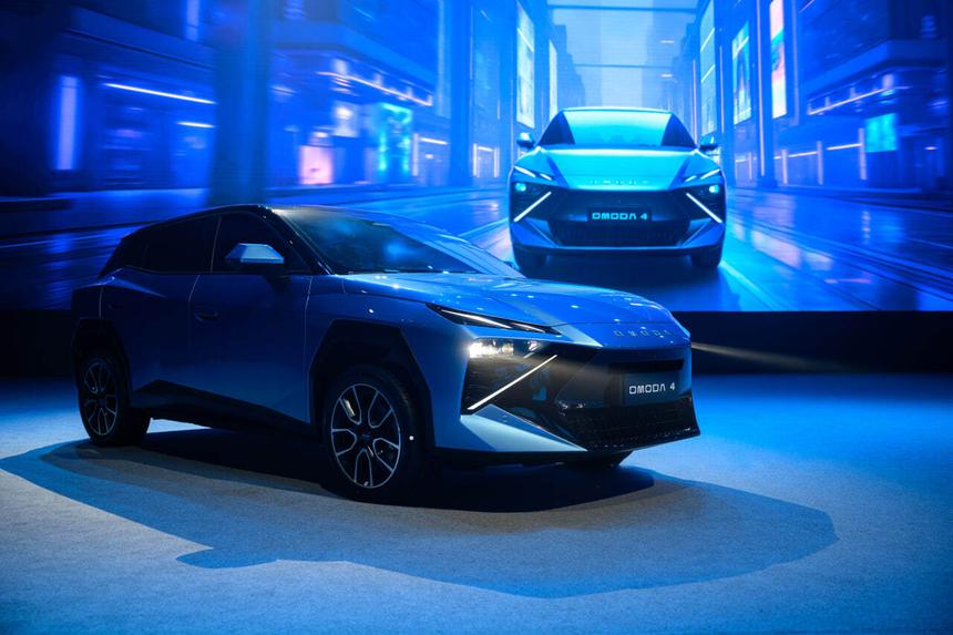 Под маркой Omoda выйдет «кибермеханический» кроссовер C4