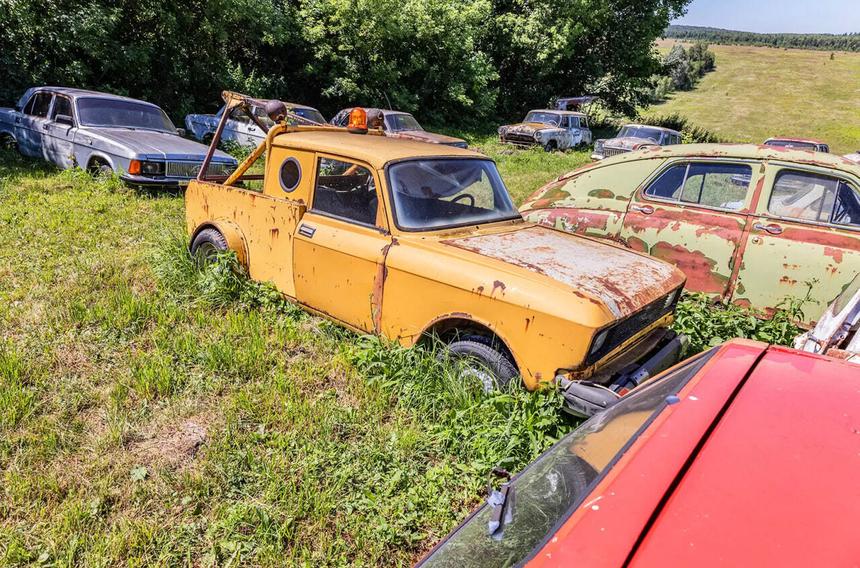 Единственный тягач марки «Москвич» решено отреставривать