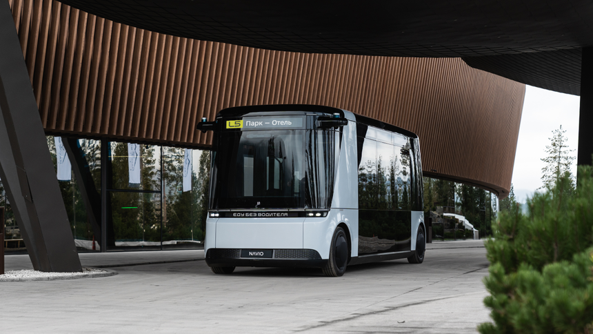 Российский Navio представил крутой шаттл с автопилотом