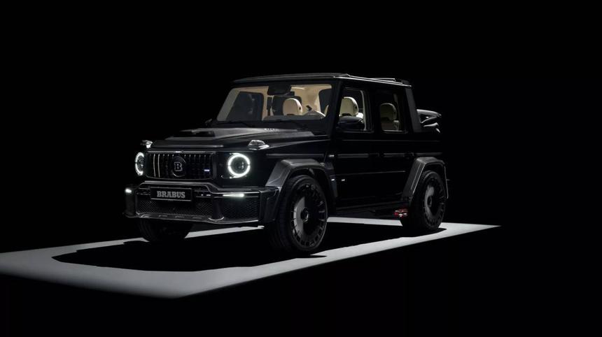Brabus создал мощный внедорожный кабриолет на базе Mercedes G-Class
