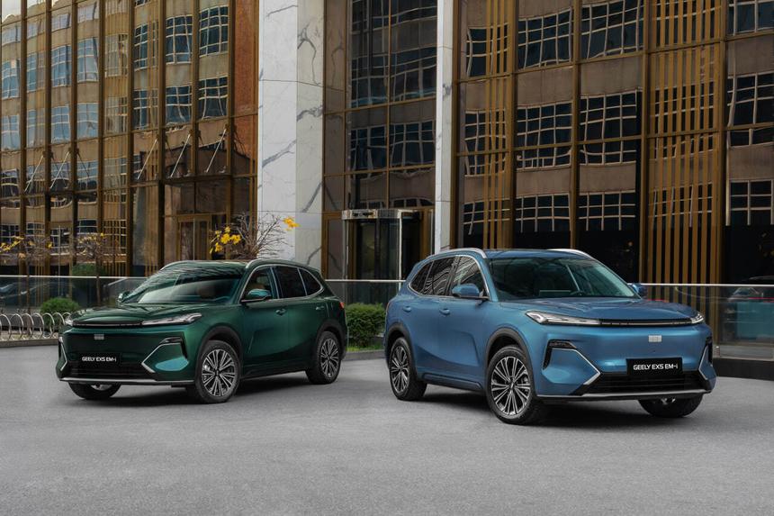 В России стартовали продажи нового кроссовера Geely