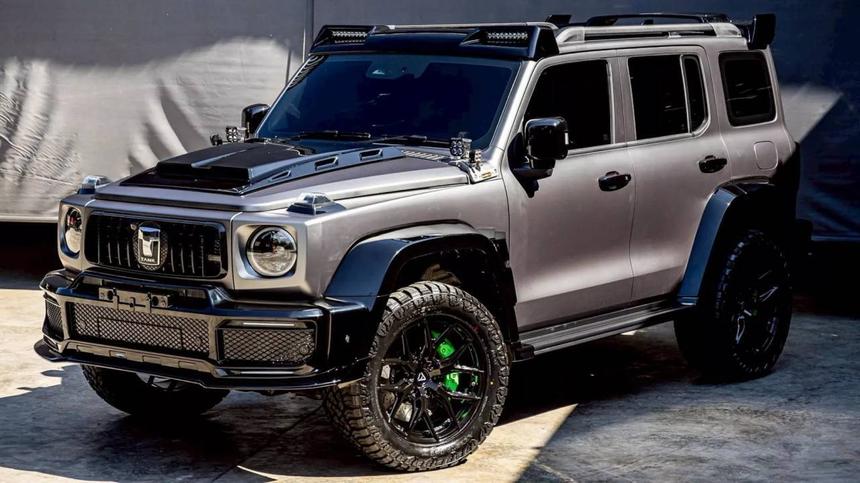 Тайские умельцы собрали крутой «мерс» из китайского внедорожника