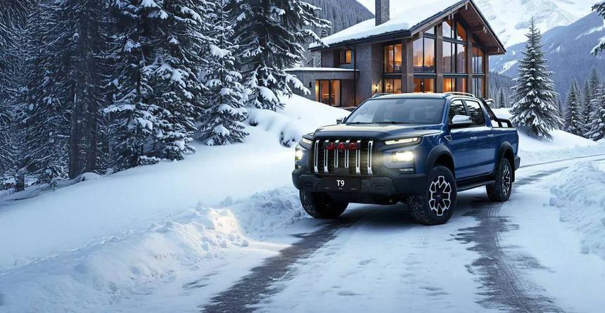 В России стартовала реализация пикапа JAC T9 в новой версии