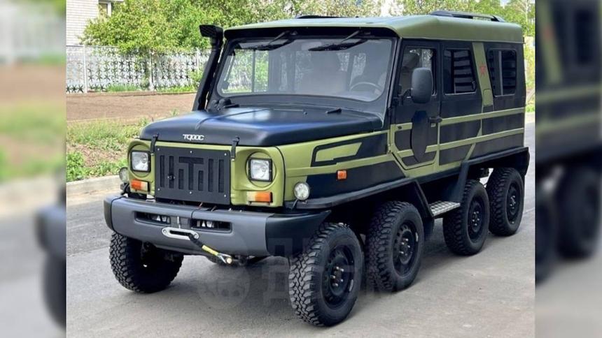 На продажу выставлен уникальный вездеход «ТОРОС»