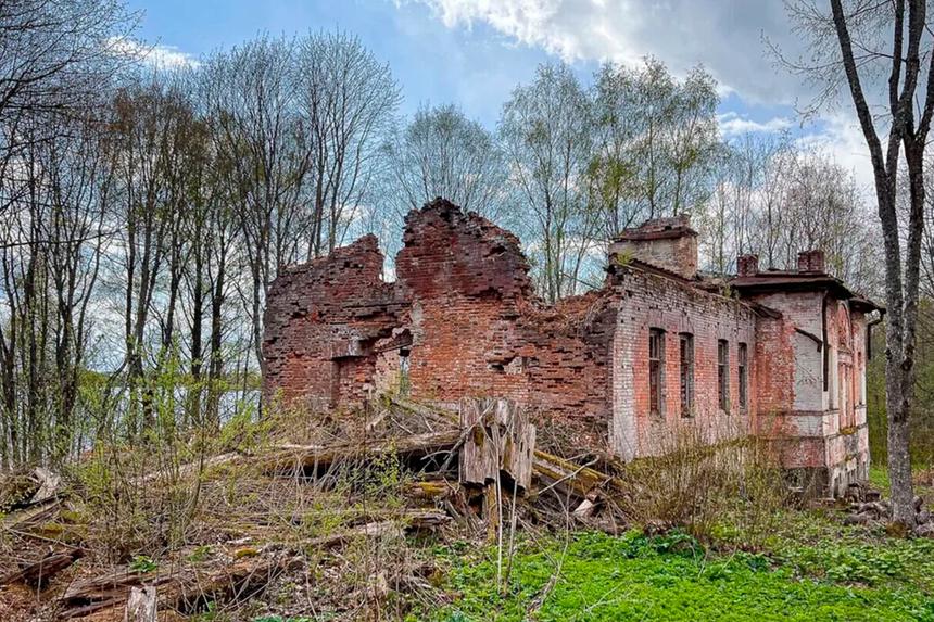 Кирпич Hoganas привозили с юга Швеции, изразцы для печей — из Финляндии. Последние укладывал мастер, выписанный из Костромской губернии... Усадьба будет восстановлена в ближайшие годы.