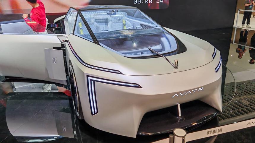 В Пекине представлен уникальный Avatr будущего