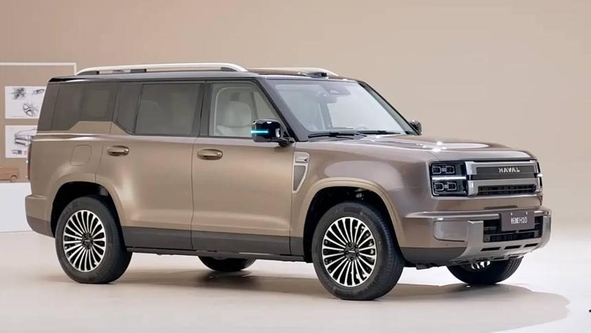 Китайская марка Haval рассекретила новый большой кроссовер