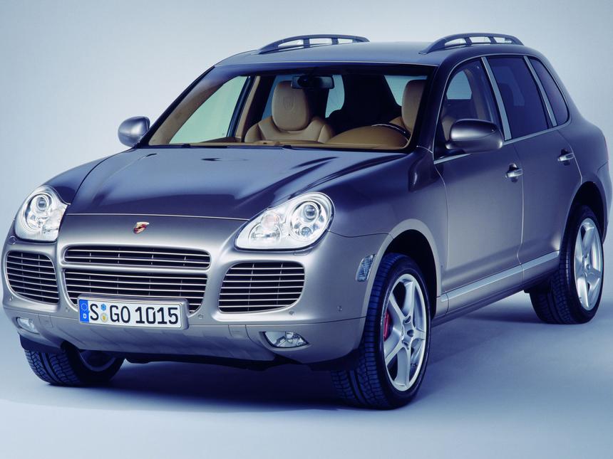 Porsche Cayenne 2006 черный