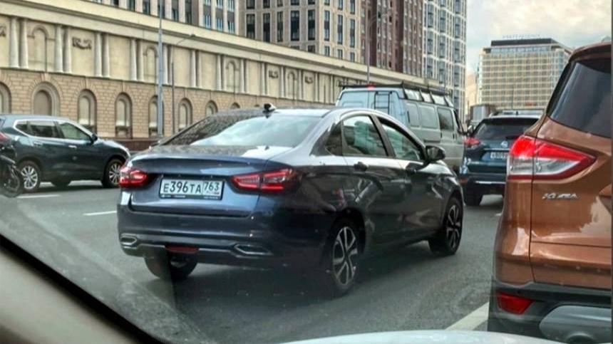 Замечена новая lada